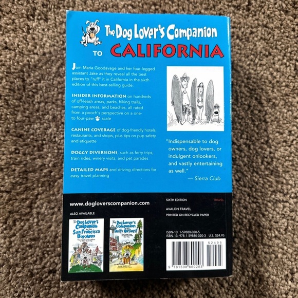Dog Lovers Companion to California book - Picture 3 of 3